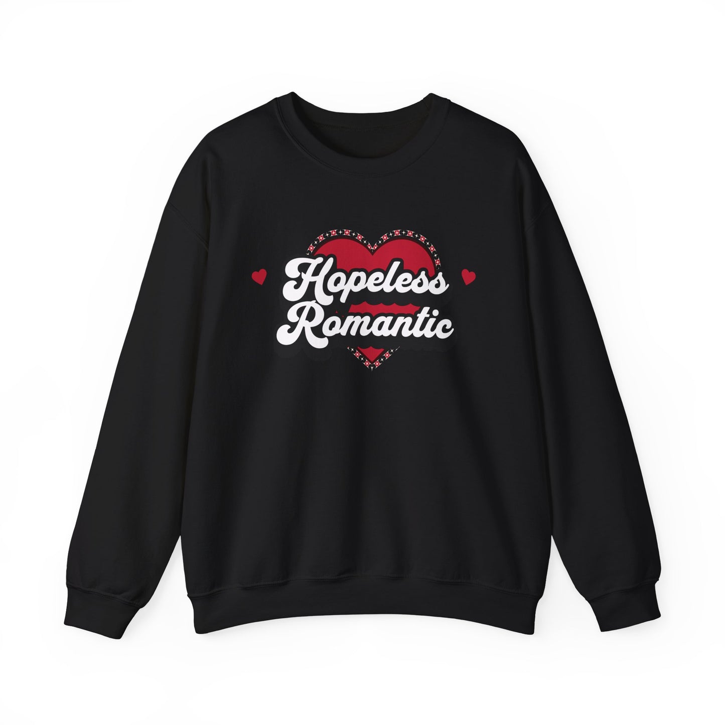 Hopeless Romantic Valentines Sweatshirt, Love Heart Valentine's Day Gift