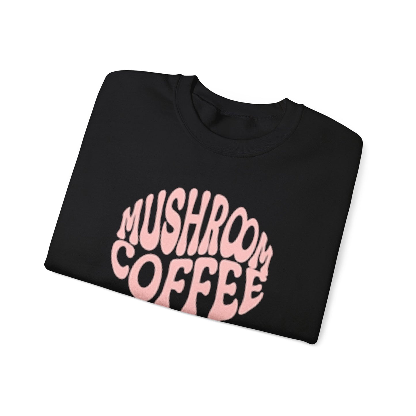 Mushroom Coffee Weather Day Crewneck Sweatshirt, Mushroom Addict Gift, Coffee Lovers Gift, Unisex Sweatshirt, Cozy Sweatshirt, Funny Graphic