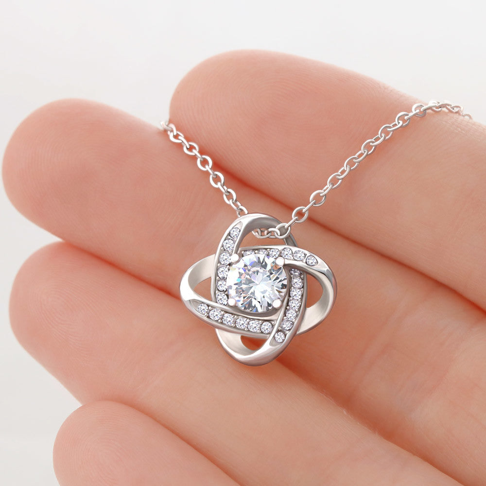 To My Daughter Gift Necklace From Busy Working Dad Personalized Message Card With Gift Box