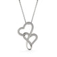 To My Granddaughter Gift -Heart To Heart Pendant Necklace-Jewelry Birthday Gift