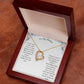 To My Mother Necklace With Custom Message-Gifts For Mom