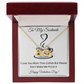 I Love You More Than Coffee-Valentines Day -Infinity Hearts Necklace-Funny Valentine Gift For Her
