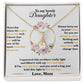To My Lovely Daughter- A Chapter In Life- Alluring Beauty Necklace