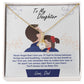 To My Daughter From Dad-Last Breath -Alluring Beauty Necklace