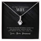 To My Wife-My Last Breath -Alluring Beauty Necklace