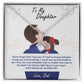 To My Daughter From Dad-Last Breath -Alluring Beauty Necklace