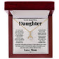 To My Beautiful Daughter -Alluring Beauty Necklace