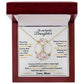 To My Lovely Daughter- A Chapter In Life- Alluring Beauty Necklace