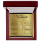 To My Soulmate-Forever And Always-Alluring Beauty Necklace