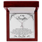 To My Daughter-My Baby Girl-From Dad -Alluring Beauty Necklace