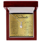 To My Soulmate-Forever And Always-Alluring Beauty Necklace