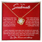 To My Soulmate, You Are Special To Me - Love knot Necklace