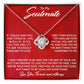 To My Soulmate, You Are Special To Me - Love knot Necklace