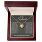 To My Soulmate, In Your Heart I Found My Love - Love knot Necklace