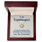 To My Granddaughter, I Love You For The Rest Of My Life - Love knot Necklace