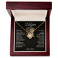 To My Daughter, You Will Always Be My Baby Girls - Love knot Necklace