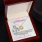 To My Granddaughter Pendant Necklace Gift-Birthday Gift Jewelry