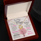 To My Mom, I Know Its Not Easy - Love knot Necklace