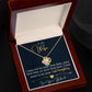 To My Wife, I Want To Be Your Everything - Love knot Necklace