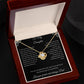 To My Daughter Gift Necklace From Busy Working Dad Personalized Message Card With Gift Box