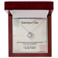 To My Unbiological Sister, Thank You - Love knot Necklace