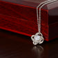To My Daughter Gift Necklace From Busy Working Dad Personalized Message Card With Gift Box