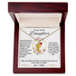 Baby Feet Charm Necklace With Personalized Engraving To My Daughter Gift
