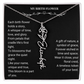 Custom Name Necklace with Birth Flowe
