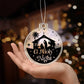 O Holy Night Acrylic Christmas Ornament Gift For Family, Friends, Boss