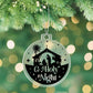 O Holy Night Acrylic Christmas Ornament Gift For Family, Friends, Boss