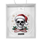 Personalized Gothic Christmas Santa Skull Festive Ornament, Acrylic Skull Decor, Gothic Xmas Ornament, Unique Christmas Gift