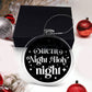 Silent Night Holy Night Acrylic Holiday Christmas Ornament Gift For Boss, Family  And Friends