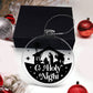 O Holy Night Acrylic Christmas Ornament Gift For Family, Friends, Boss