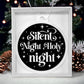 Silent Night Holy Night Acrylic Holiday Christmas Ornament Gift For Boss, Family  And Friends