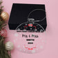 Mr & Mrs Acrylic Christmas Ornament-Newlywed Wedding Gift-Personalized Housewarming Present