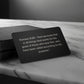 Romans 8:28 Engraved Metal Wallet Card- Inspirational Christian Bible Verse Affirmations Messages-Inspirational Scripture