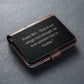 Psalm 46:1  Engraved Metal Wallet Card- Inspirational Christian Bible Verse Affirmations Messages-Inspirational Scripture