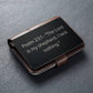 Psalm 23:1Engraved Metal Wallet Card- Inspirational Christian Bible Verse Affirmations Messages-Inspirational Scripture
