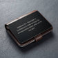 Hebrews 11:1 Engraved Metal Wallet Card- Inspirational Christian Bible Verse Affirmations Messages-Inspirational Scripture
