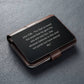 John 3:16 Engraved Metal Wallet Card- Inspirational Christian Bible Verse Affirmations Messages-Inspirational Scripture
