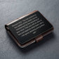 Romans 12:2 Engraved Metal Wallet Card- Inspirational Christian Bible Verse Affirmations Messages-Inspirational Scripture