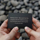 Matthew 6:33 Engraved Metal Wallet Card- Inspirational Christian Bible Verse Affirmations Messages-Inspirational Scriptur