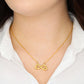 I Love You More Than Coffee-Valentines Day -Infinity Hearts Necklace-Funny Valentine Gift For Her