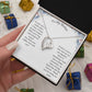 To My Mother Necklace With Custom Message-Gifts For Mom