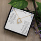 To My Mother Necklace With Custom Message-Gifts For Mom