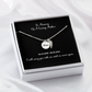 Memorial Necklace Mom, Angel Wing Charm , Sympathy Pendant, Bereavement Gift For Son Or Daughter
