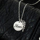 Memorial Necklace Mom, Angel Wing Charm , Sympathy Pendant, Bereavement Gift For Son Or Daughter
