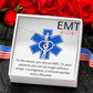 EMT -Emergency Medical Technician Paramedic Stethoscope Jewelry Pendant Gift-Medical Jewelry Present