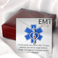 EMT -Emergency Medical Technician Paramedic Stethoscope Jewelry Pendant Gift-Medical Jewelry Present