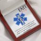 EMT -Emergency Medical Technician Paramedic Stethoscope Jewelry Pendant Gift-Medical Jewelry Present